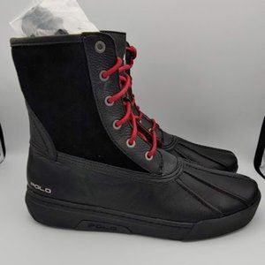 POLO by Ralph Lauren Mens Black Boots